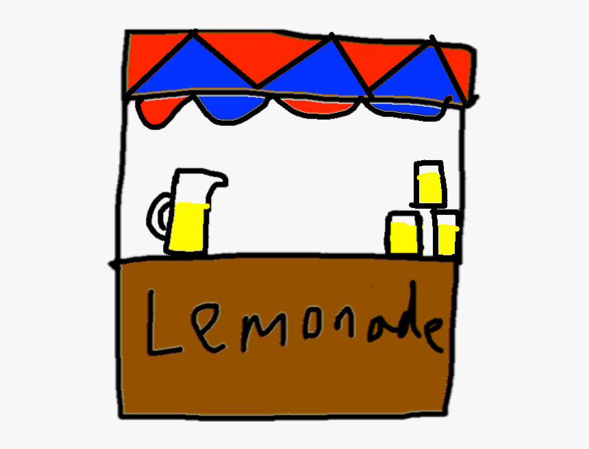 Lemonade Stand Drawing, HD Png Download, Free Download