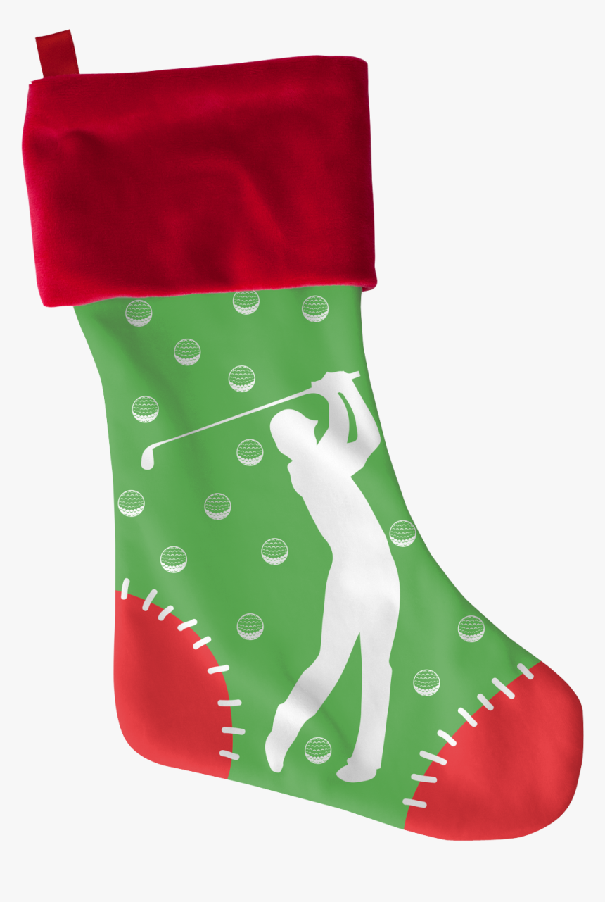 Golf Xmas Stocking, HD Png Download, Free Download