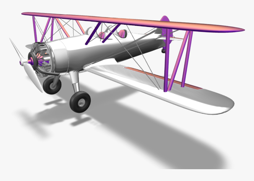 Transparent Biplane Png - Stampe Sv.4, Png Download, Free Download