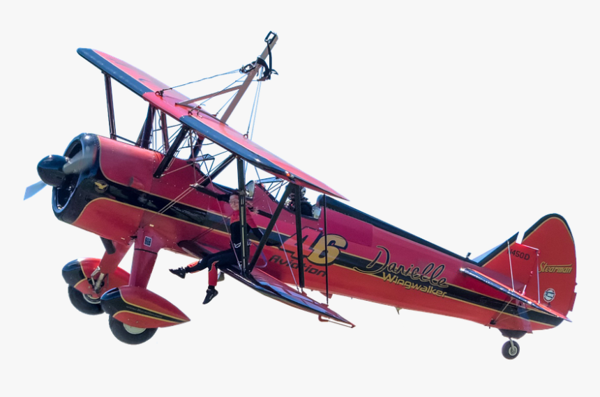 Aircraft,double Plane,fly,flight,free Pictures - Airplane, HD Png Download, Free Download
