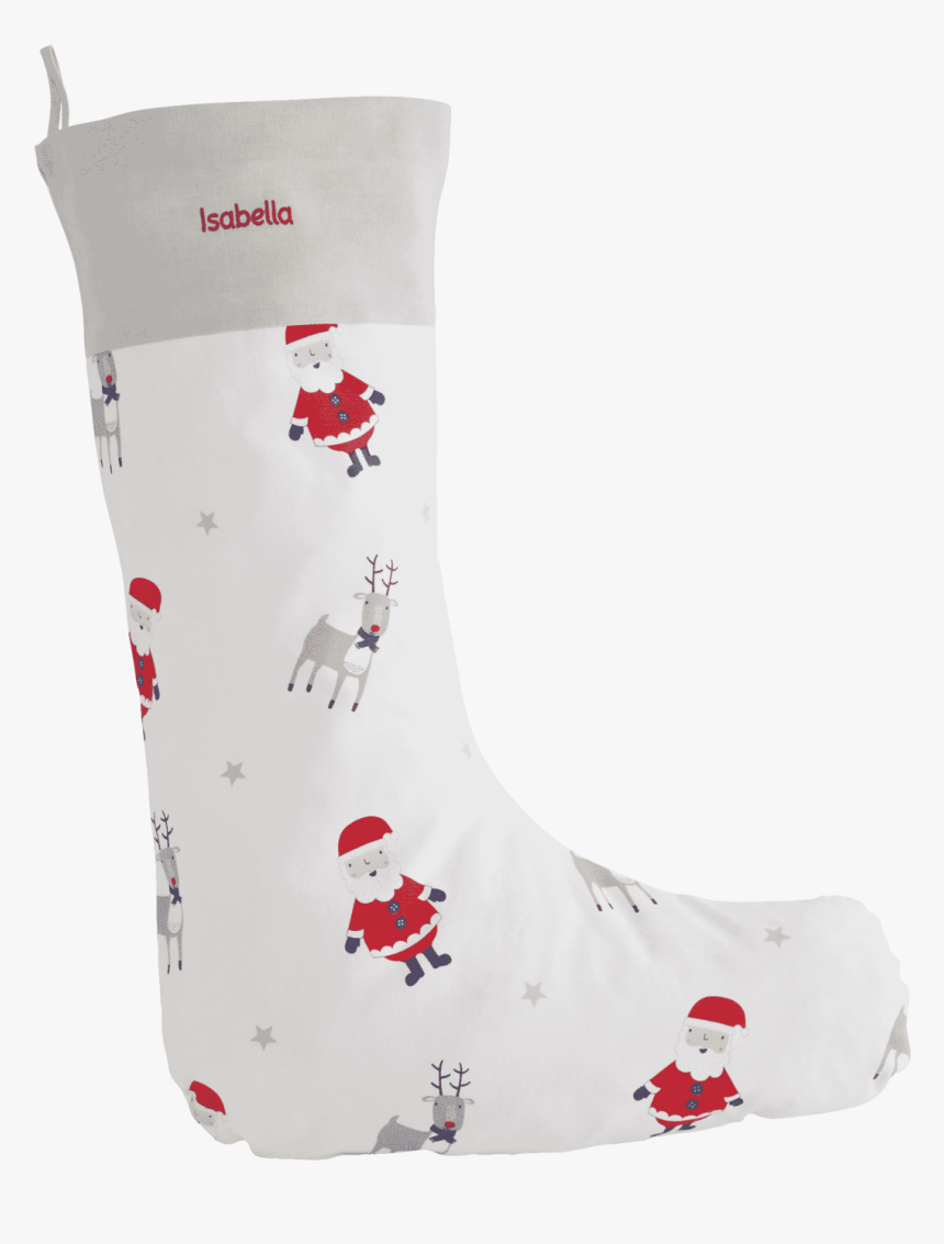 Personalised Christmas Stocking- Christmas Eve - Sock, HD Png Download, Free Download