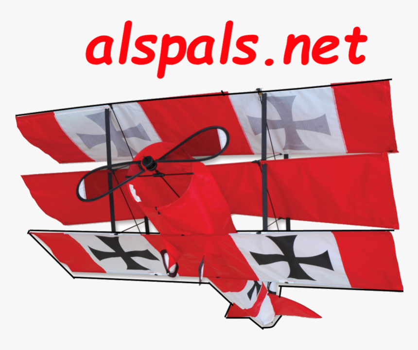 Biplane Triplane Aircraft Kites By Premier Baron Ⓒ - Red Baron Kite, HD Png Download, Free Download