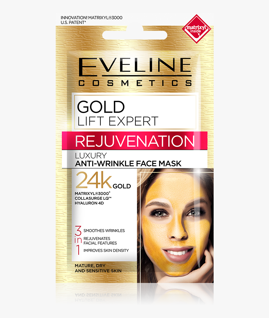 Transparent Wrinkles Png - Eveline Cosmetics Gold Lift Expert, Png Download, Free Download