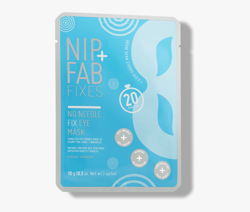No Needle Fix Eye Mask Nip Fab - Nip + Fab, HD Png Download, Free Download