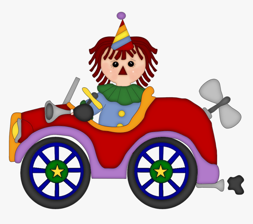 Clipart Clown Car Circus - Circus Clip Art, HD Png Download, Free Download