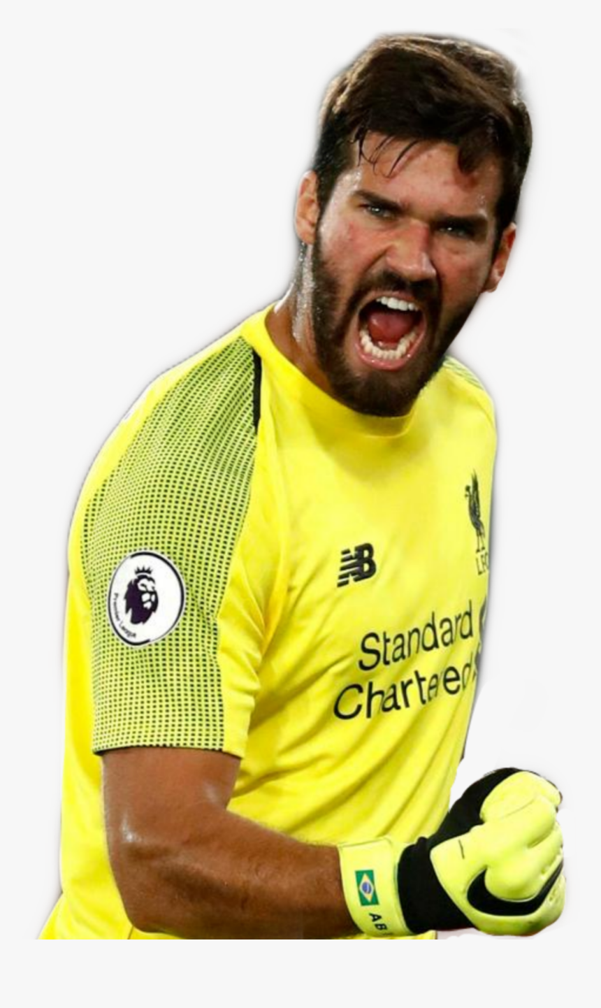 #alisson #liverpool #football #brazil #premierleague - Alisson Becker Liverpool Png, Transparent Png, Free Download