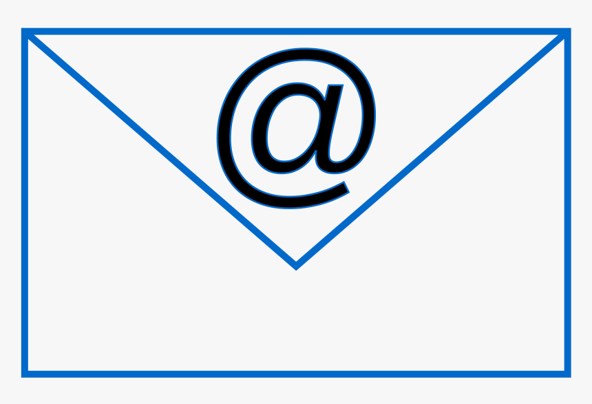 Email Simple Big Image - Clip Art Email, HD Png Download, Free Download