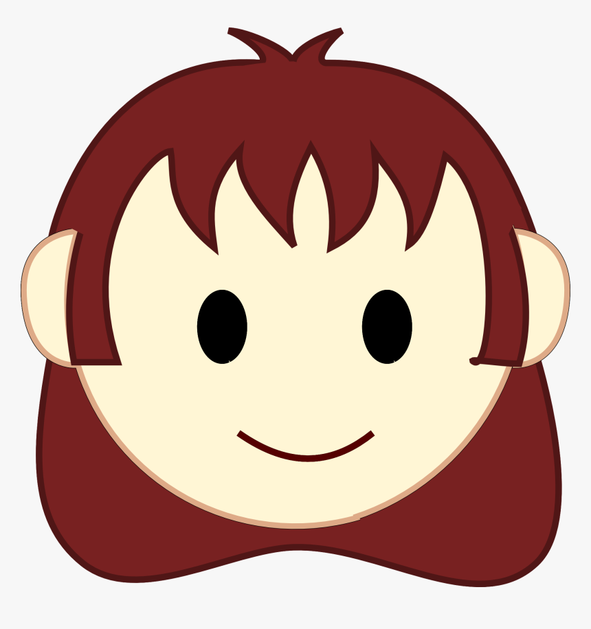Emotions, Emotion, Emocicon, Face, Girl, Happy, Joy - Face Boy Cartoon Png, Transparent Png, Free Download