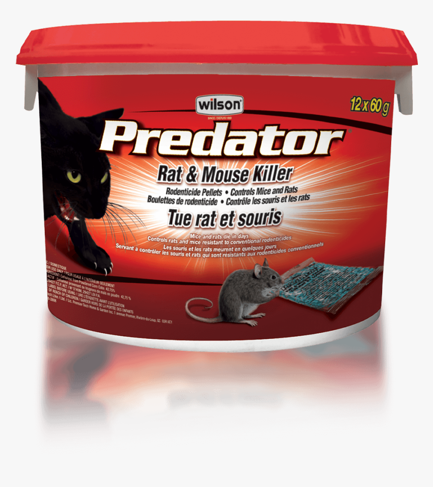 Wilson Predator Rat Mouse Killer Pellets - Rat, HD Png Download, Free Download