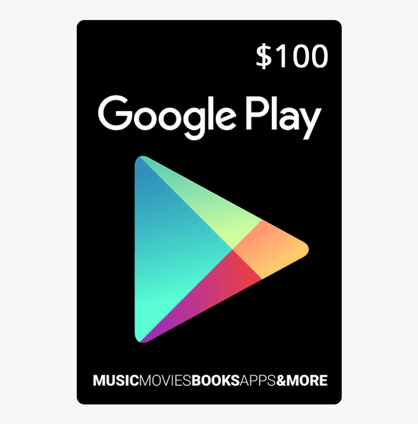 Get It On Google Play Png - Google Play Card For $500, Transparent Png, Free Download
