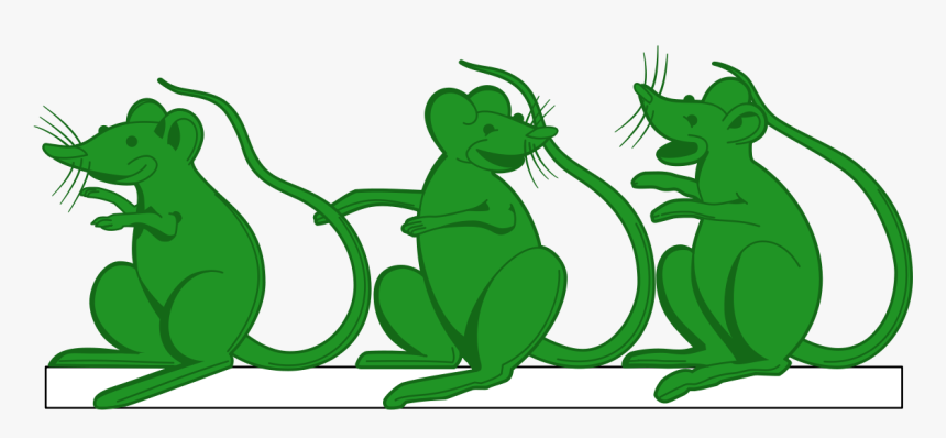 Three Green Mice - Sorci Verdi, HD Png Download, Free Download