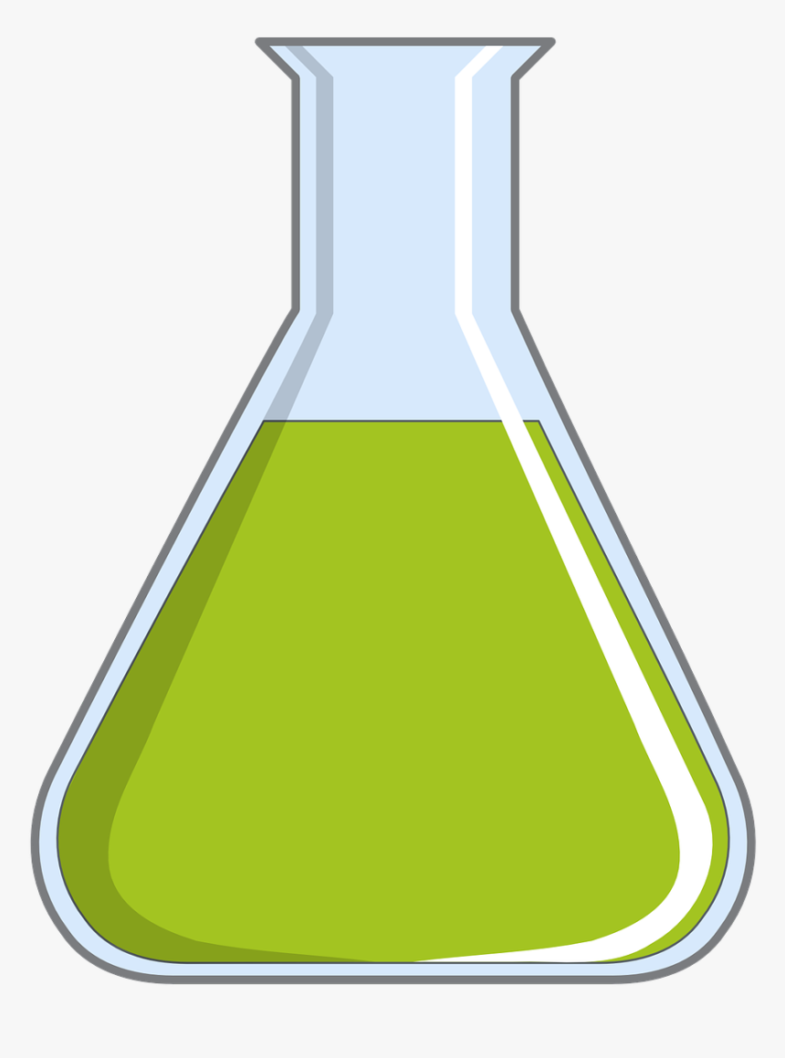 Beaker Green Png - Matraz Erlenmeyer Animado, Transparent Png, Free Download