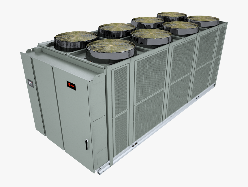 Trane Chiller Installation Photo In Bowie - Air Cooled Chiller, HD Png Download, Free Download