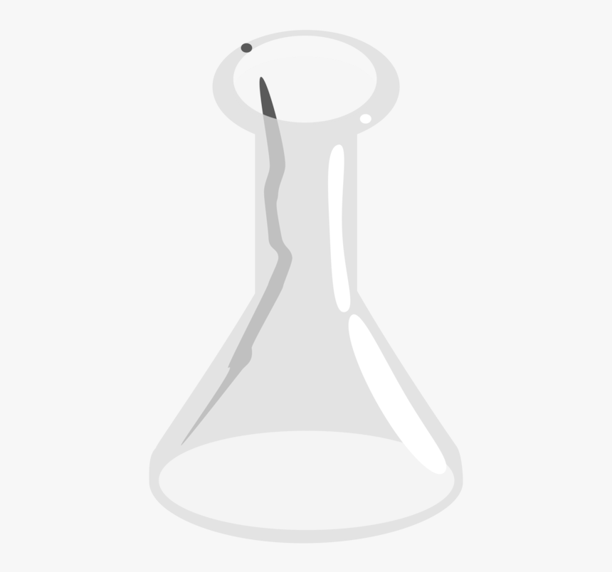 Table,erlenmeyer Flask,laboratory Flasks - Erlenmeyer Flask, HD Png Download, Free Download