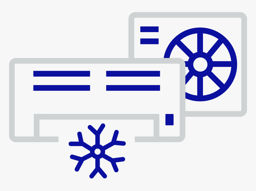 Hvac , Png Download - Split Air Conditioner Icon, Transparent Png, Free Download