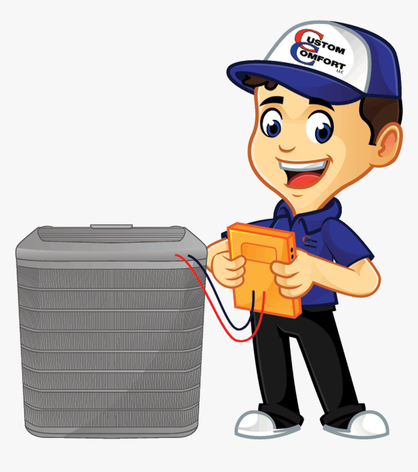 Local Hvac Repair - Air Conditioner Cartoon, HD Png Download, Free Download