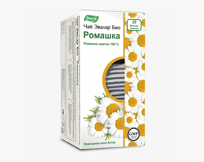 Evalar Bio Chamomile Tea - Evalar, HD Png Download, Free Download