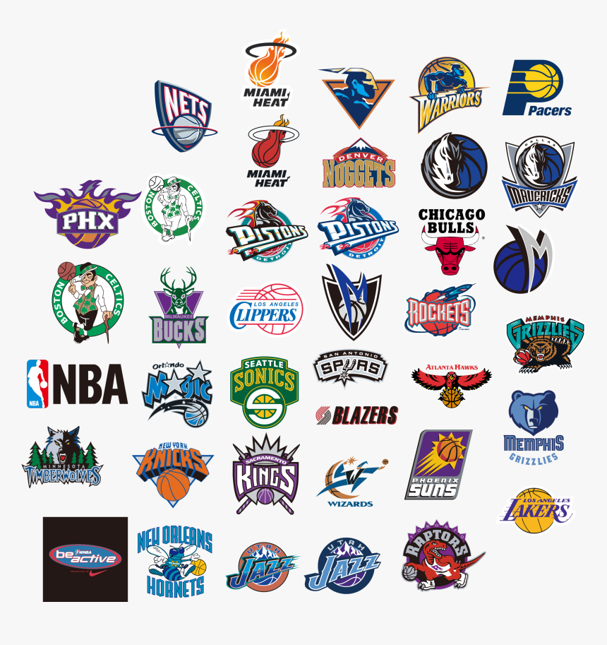 Nba Team Logos Png - Nba Team Logo Png, Transparent Png, Free Download