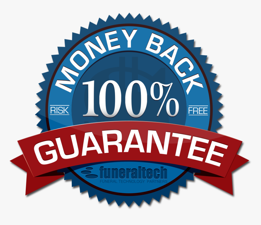 100% Money Back Guarantee , Png Download - Money Back Guarantee, Transparent Png, Free Download