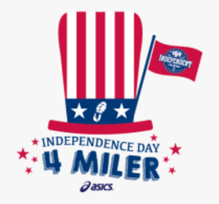 Asics Independence Day 4 Miler Presented By Independent - Asics, HD Png Download, Free Download