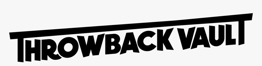 Throwback Vault - Black-and-white, HD Png Download, Free Download