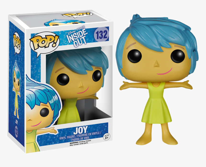 Joy Pop Vinyl Figure It"s Time You Got In Touch With - Inside Out Pop Vinyl, HD Png Download, Free Download