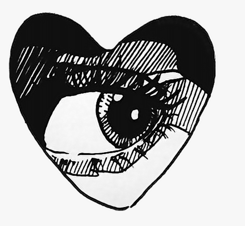 Sad Aesthetic Tumblr Drawings - Aesthetic Black And White Png, Transparent Png, Free Download