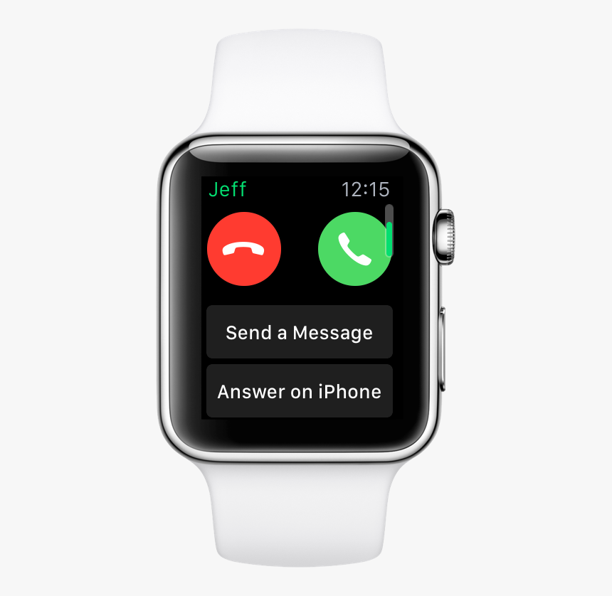 Answer On Iphone - Apple Watch Walkie Talkies, HD Png Download, Free Download