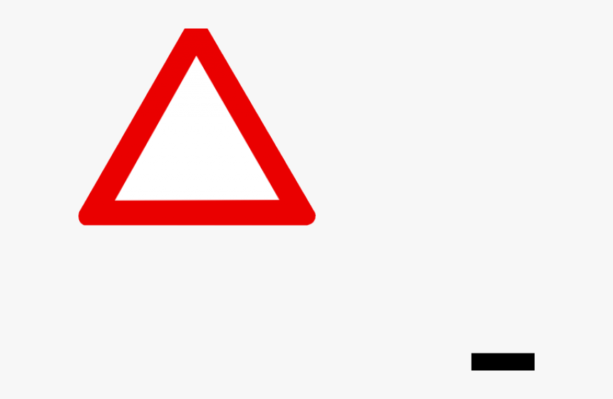 Transparent Caution Clipart - Traffic Sign, HD Png Download, Free Download