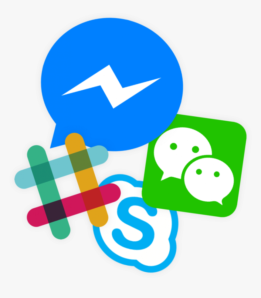 Facebook Messenger, Slack, Wechat, Skype And Many More - Email Killer, HD Png Download, Free Download