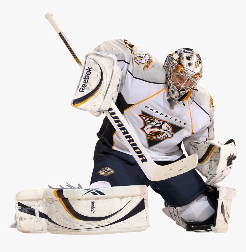 Hockey Player Png Image - Ice Hockey Goalkeeper Png, Transparent Png, Free Download
