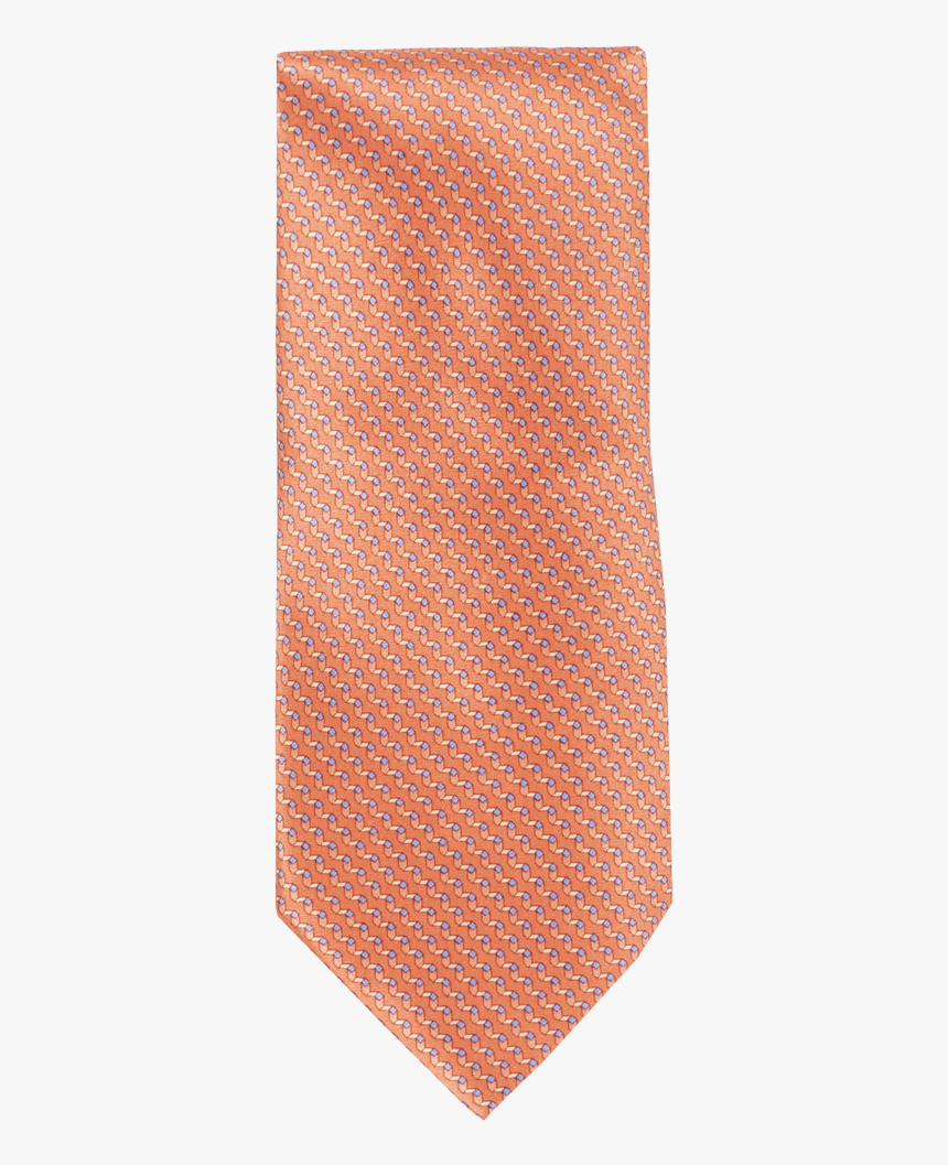 Michael Kors Emergent Print Tie Neckwear Coral Necktie - Woven Fabric, HD Png Download, Free Download