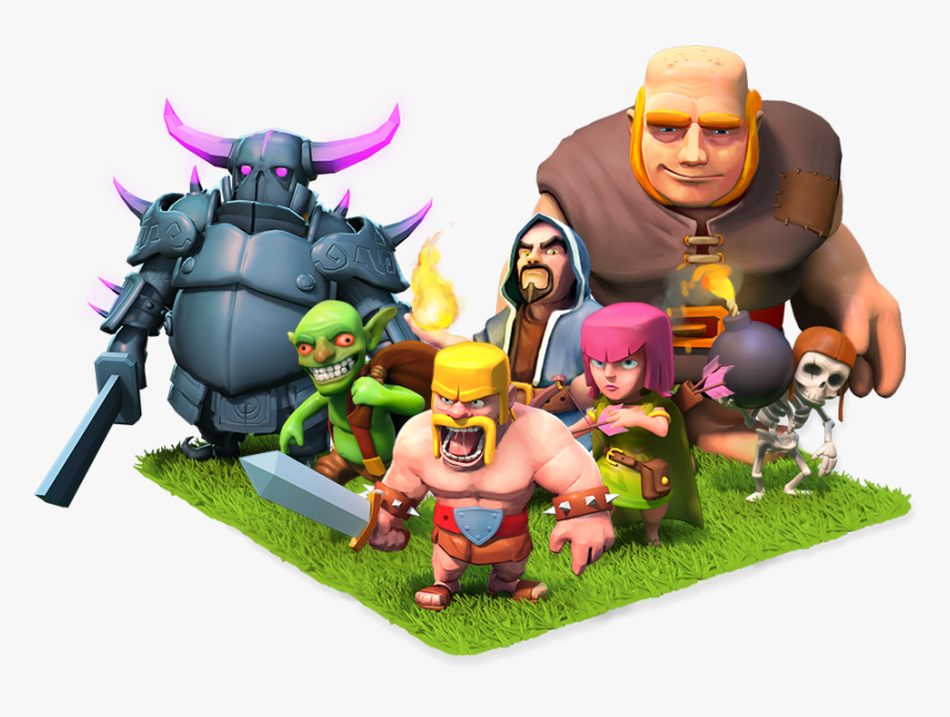 Clash Of Clans Png - Clash Of Clans Troops Logo, Transparent Png, Free Download