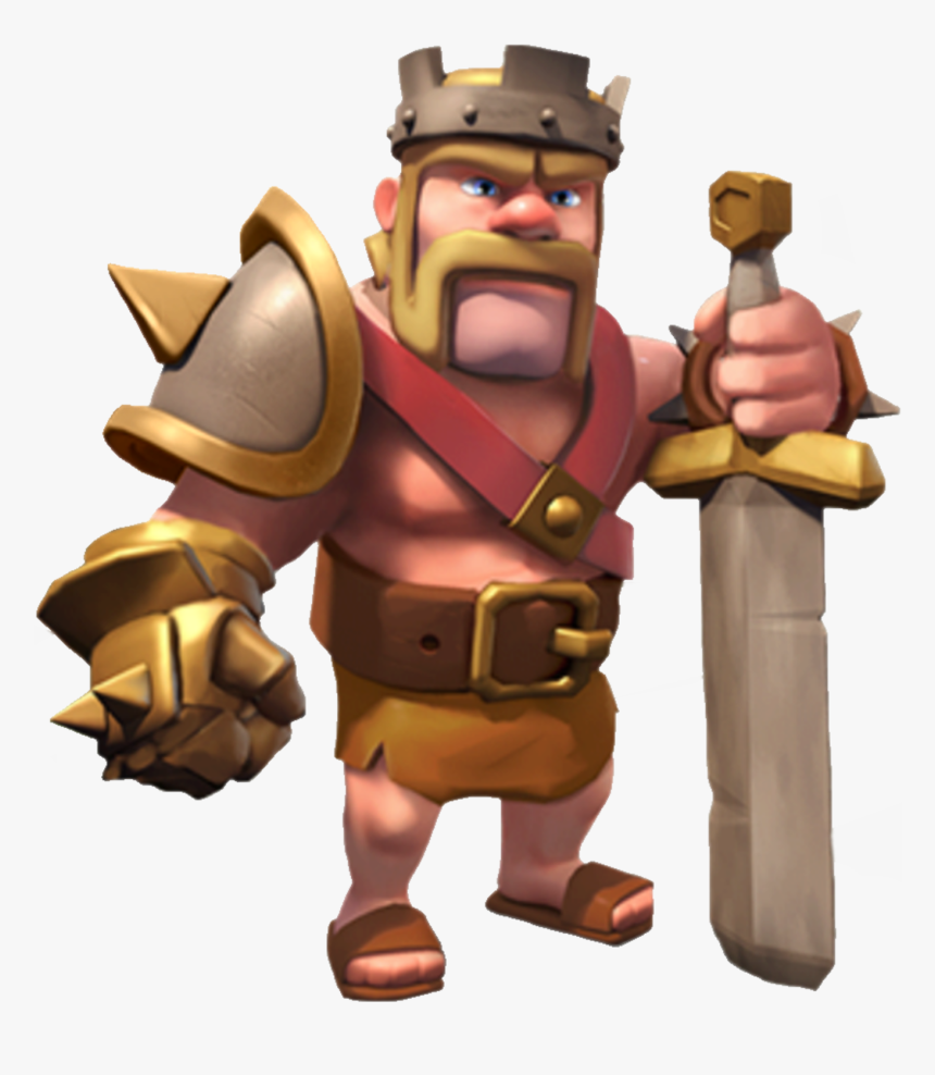 Transparent Clash Of Clans Logo Png - Clash Of Clans Barbarian King, Png Download, Free Download