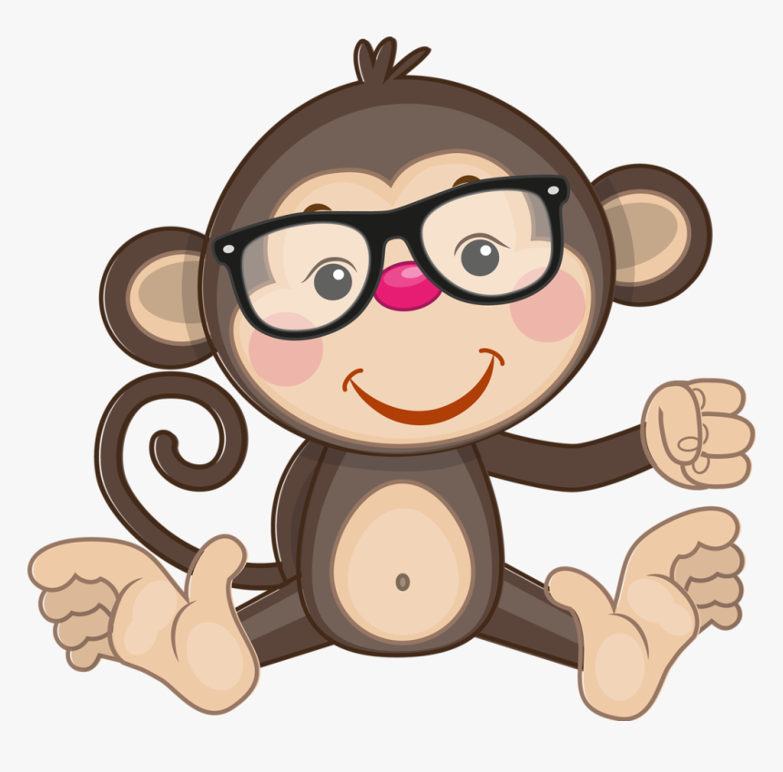 Transparent Cute Monkeys Clipart - Birthday Monkey Clipart Png, Png Download, Free Download