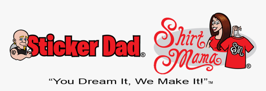 Stickerdad & Shirtmama - Graphic Design, HD Png Download, Free Download