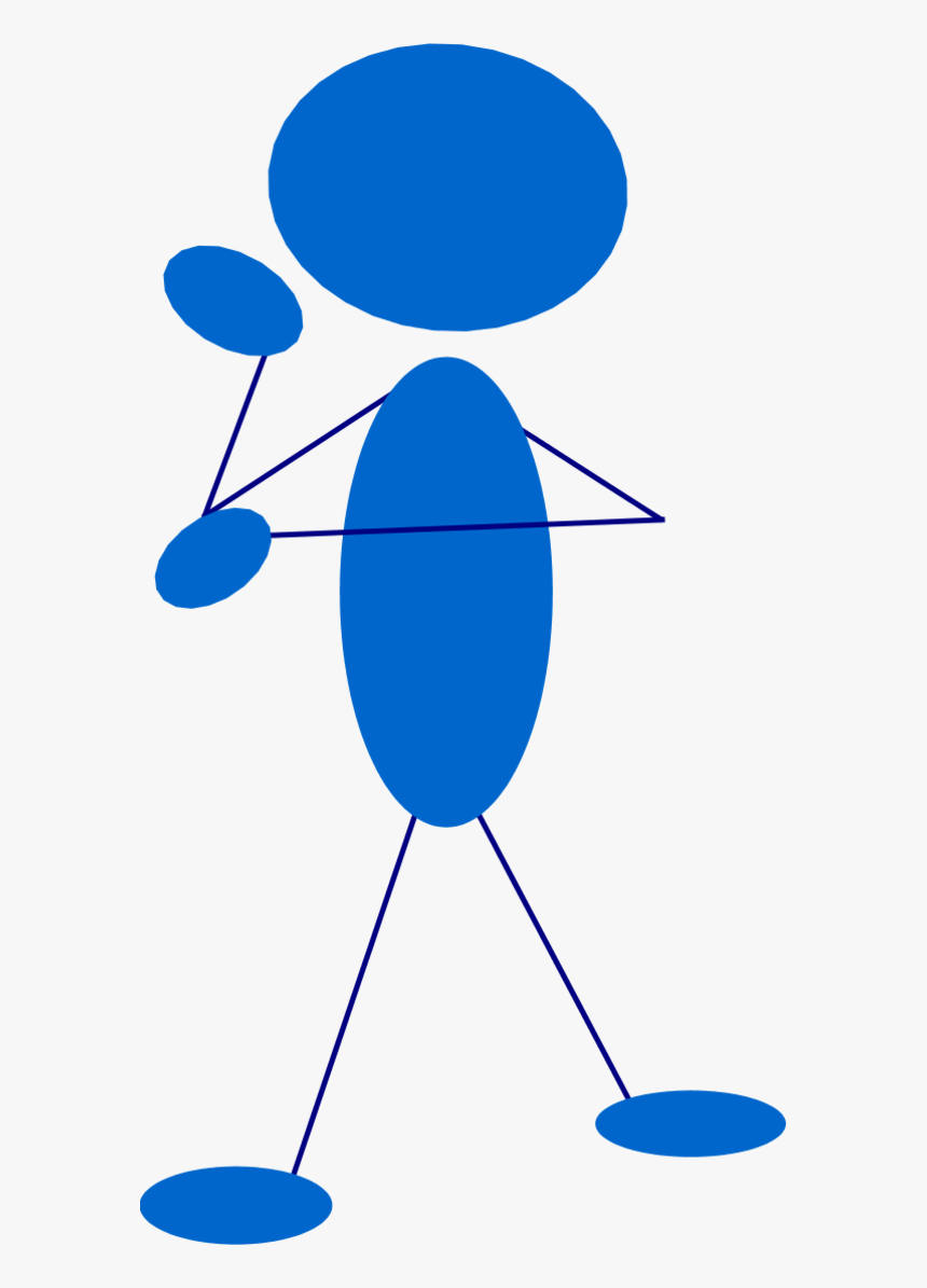 Cartoon Stick Figure Thinking