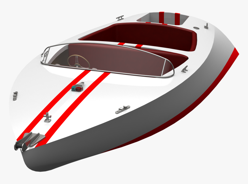 Transparent Speedboat Png - Boat Render Png, Png Download, Free Download
