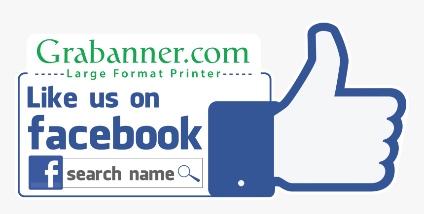 Facebook Like Foamboard Printing - Foamboard Like, HD Png Download, Free Download