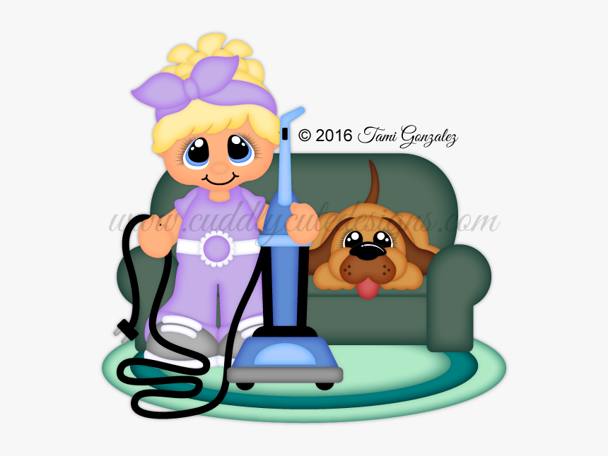 Vacuum Cleaner Clipart , Png Download - Cartoon, Transparent Png, Free Download