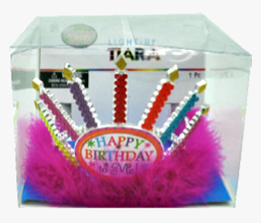 Happy Birthday Flashing Tiara - Box, HD Png Download, Free Download