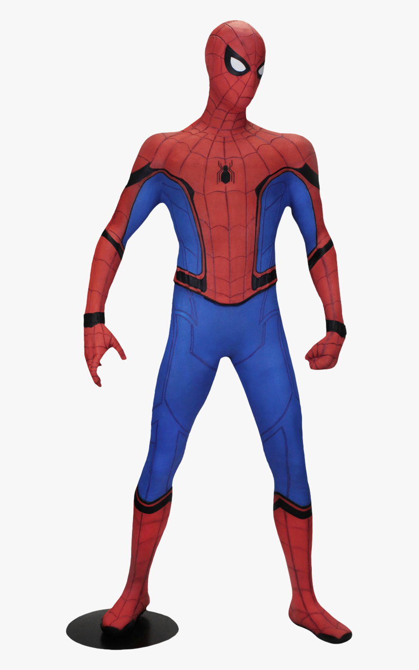 Transparent Spider Man Homecoming Png - Spider Man Homecoming Life Size Statue, Png Download, Free Download