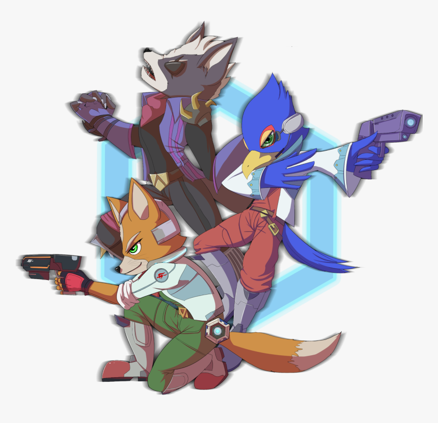 Star Fox Series - Wolf Falco Fox Smash, HD Png Download, Free Download