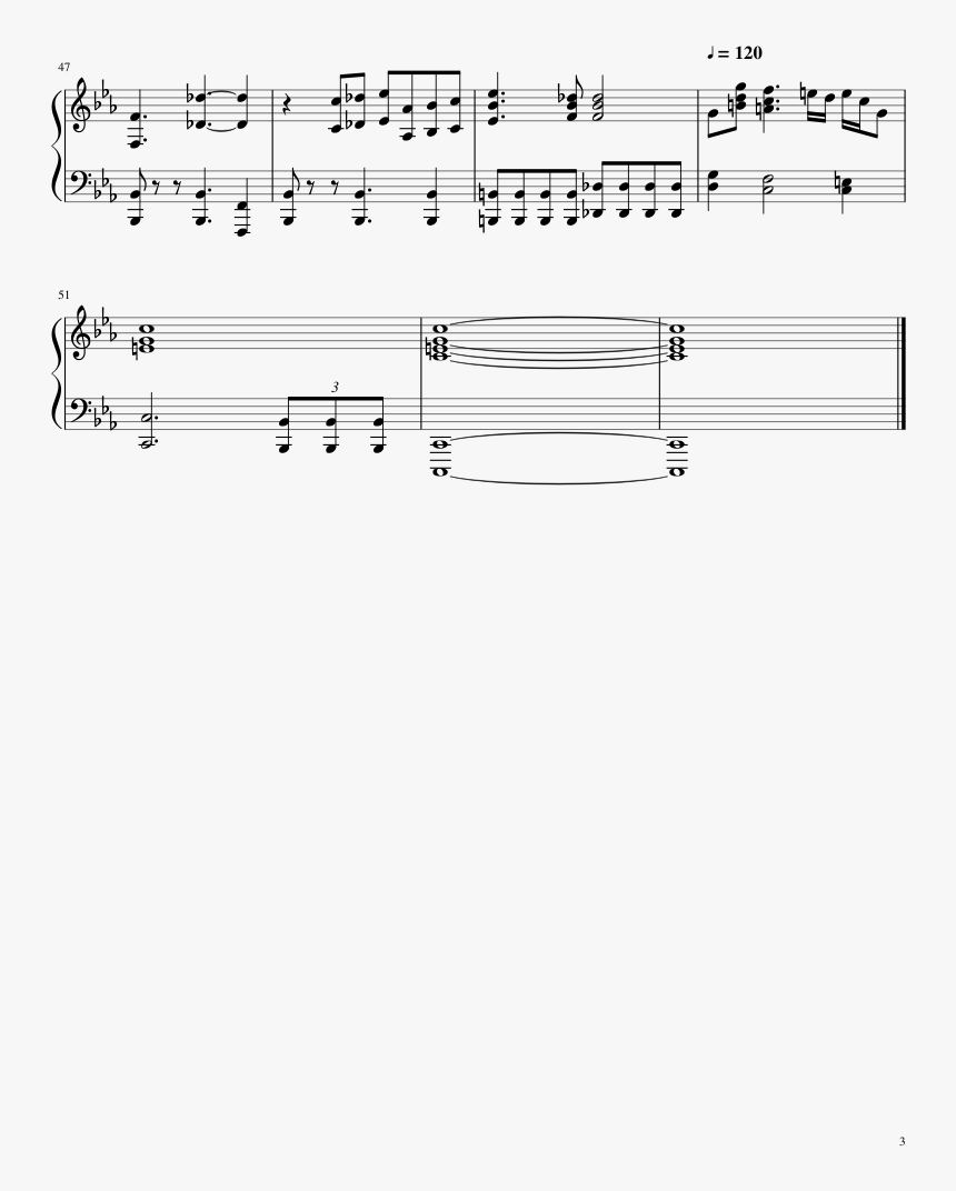 Sao Gracefully Piano Sheet Music, HD Png Download, Free Download