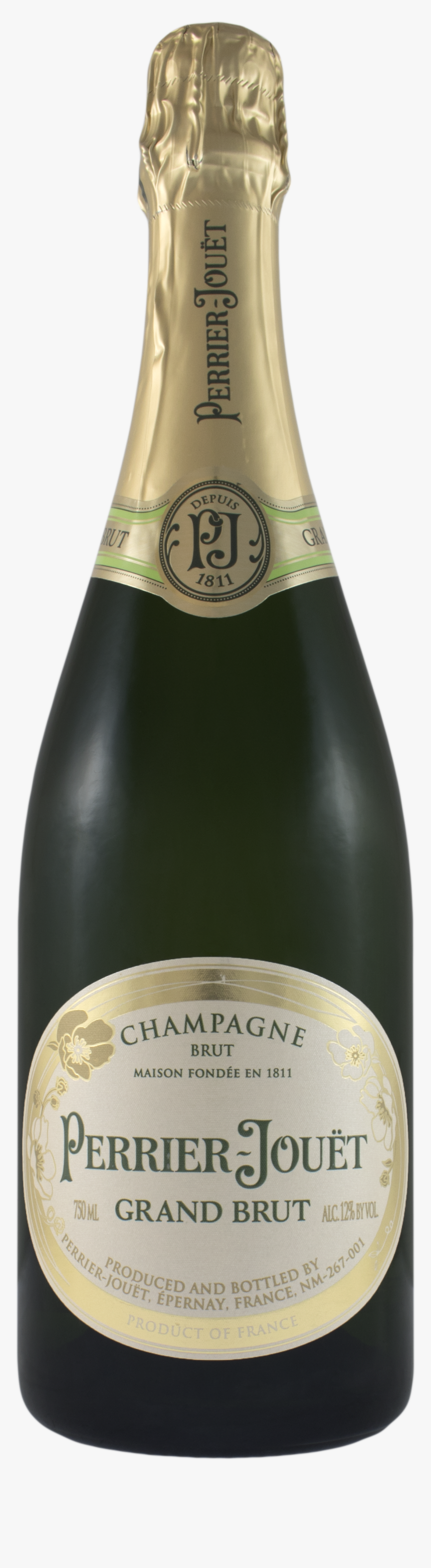 Perrier Jouet Grand Brut Png, Transparent Png, Free Download