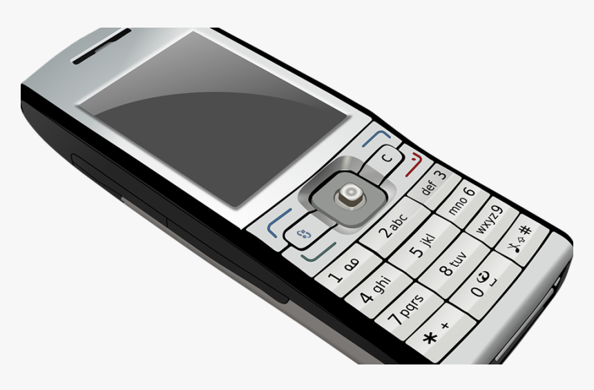 Cell Phone 900 - Mobile Phone Clipart Black And White, HD Png Download, Free Download