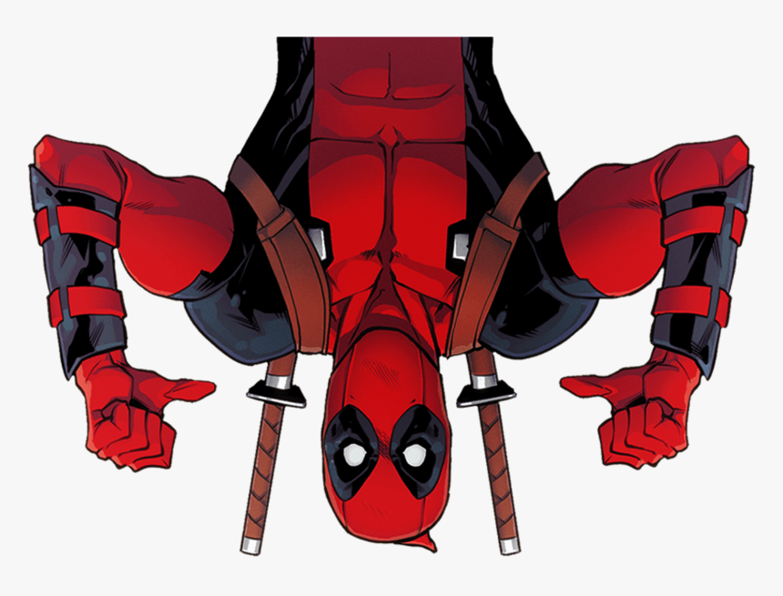 Deadpool Bolt Zeus Icon Image - Cartoon Deadpool Png, Transparent Png, Free Download