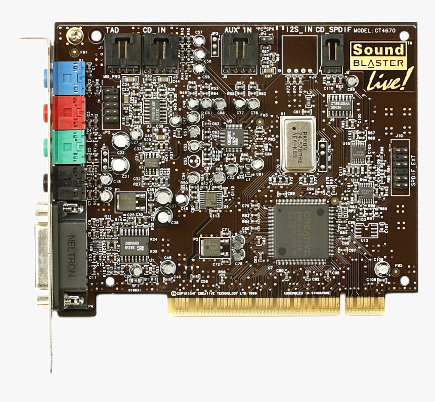 Kl Creative Labs Soundblaster Live Value Ct4670 - Sound Blaster Line, HD Png Download, Free Download