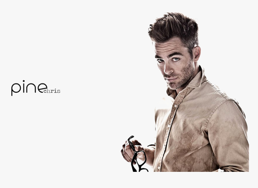 Chris Pine Png Download Image - Chris Pine Photoshoot, Transparent Png, Free Download