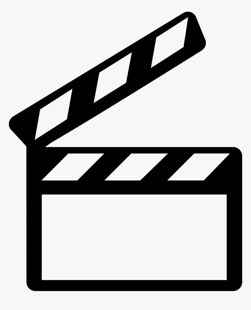 Cinema Clapperboard - Movie Icon, HD Png Download, Free Download